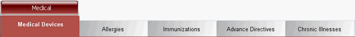 medical submenu